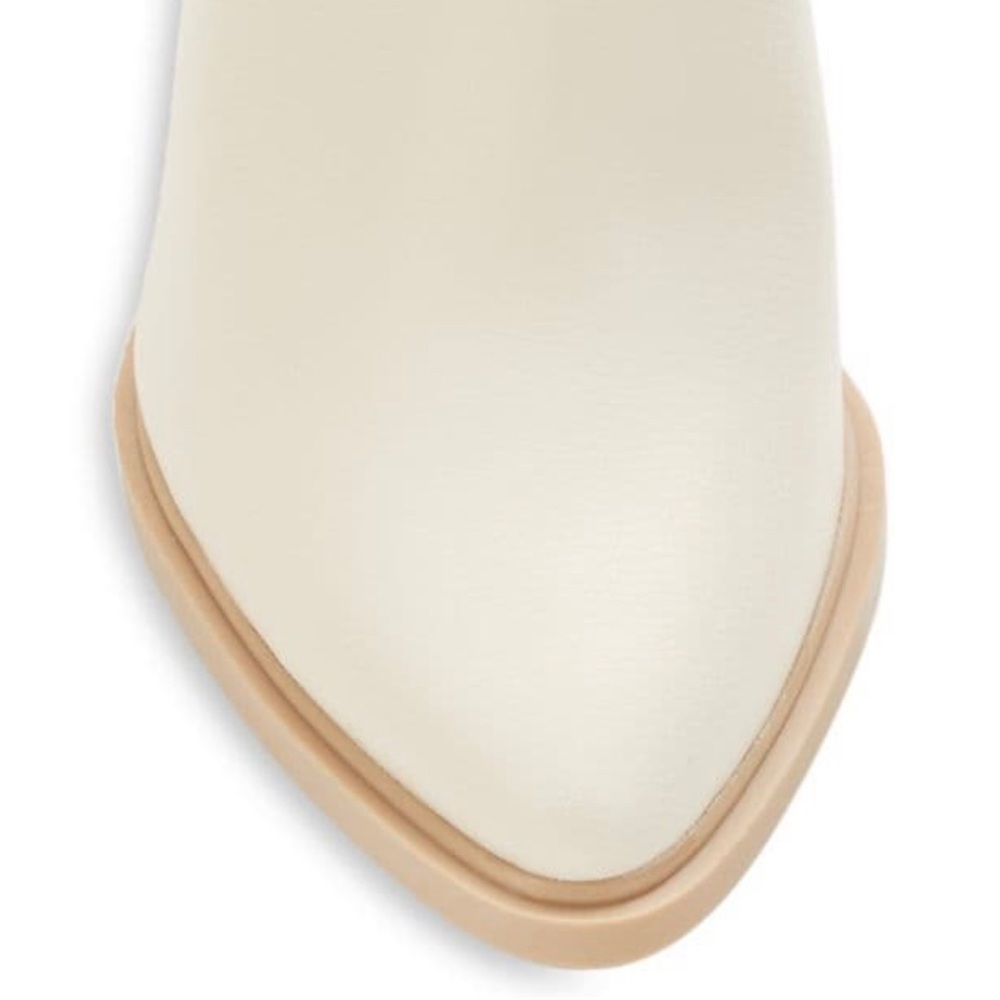 Dolce Vita Susan leather booties ivory with ton-on tone details runs small - Picture 4 of 6